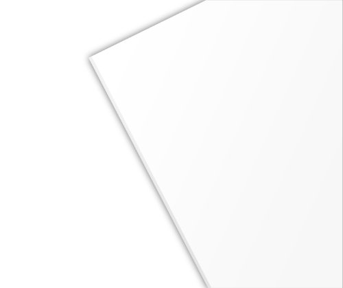 Styrene Sheet - .060 Thick, White, 12