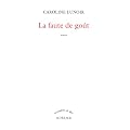 La faute de go�t