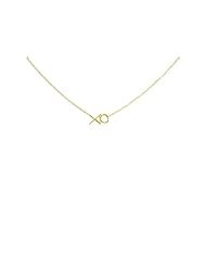Dogeared Xo Gold Dipped Necklace