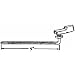 United States Hdwe. P-332C Toilet Lever