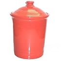Fiesta Persimmon Large Canister, 3 Quarts