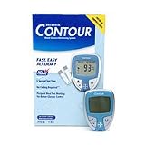 Ascensia Contour Blood Glucose Monitoring System VALUE PACK Includes Blood Glucose Meter Monitor, 10 Blood Glucose Test Strips, Normal Control, Quick Referance Guide, User Guide, MICROLET Lancing Device, Alternative Site & Adjustable Endcap, 10 Lancets, CLINILOG Record Diary and a FREE CARRYING CASE 7151B