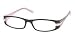 PRADA VPR 18I VPR18I Black 0BL-1O1 Optical Eyeglasses Frame 50x17