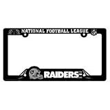 Oakland Raiders Nfl Plastic License Plate Frame Wincraft