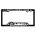 Oakland Raiders License Plate Frame