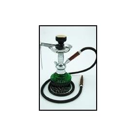 14" 1 Hose MYA QT Green Hookah