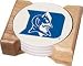 Kitchen & Housewares : Duke University Blue Devils 4 Absorbent Coaster Gift Set With Wooden Holder