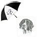 pointer31 - German Shorthaired Pointer Umbrella by Porcelain by Rosalinde
