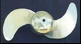YOUNG DIE-CAST ALUMINUM TROLLING PROPS HIGH PERFORMANCE WEEDLESS MODELSDescription: MERCURY & Minn Kota - Universal 10-1/2'' high performance weedless Prop for gear driven Mercury Thruster & 385W, 585B & 585A - 3/8'' shaft size & 3'' hub w/clockwise rotation