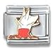 Jewelry : Clearly Charming Dancing Olivia The Pig Animal Theme Italian Charm Bracelet Link