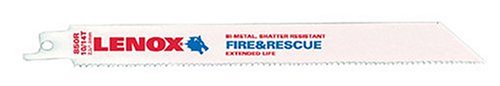 LENOX 20577-850R 8 10/14TPI Fire & Rescue Reciprocating Saw Blade - 5 Pack LENOX 20577-850R 8 10/14TPI Fire & Rescue Reciprocating Saw Blade - 5 Pack