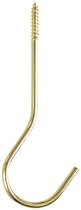Stanley Hardware V2666 6-Inch Ceiling Hook, Brass