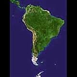 South America From Space, Art Poster, size 40