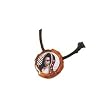 Our Lady of Guadalupe Wood Pendant With Adjustable Cord Necklace - 1" Diameter