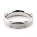 Platinum wedding bands 4mm fancy