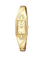 Pulsar Womens PEGE64 Bangle White Dial Watch