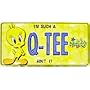 Tweety Bird Q-TEE License Plate