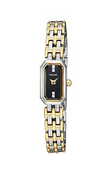 Pulsar Women's  PEX539 Crystal Two-Tone Watch