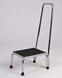 Step Stool With Hand Rail