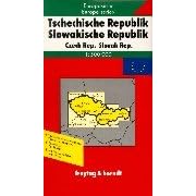 Czech and Slovakia Republics Road Map (Europa)