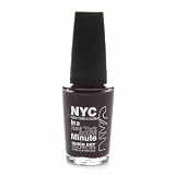 New York Color In A New York Color Minute Quick Dry Nail Polish, Battery Park Purple, 0.33 Fluid Ounce