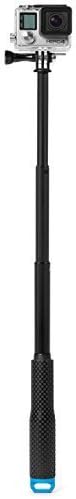 Monopod by TrioSportsUSA for GoPro. Selfie Stick with Rubber Handgrip Made Exclusively for Hero 4, 3+, 3, 2, Action Camera. Includes Adjustable Wrist Strap and Long Thumbscrew.