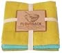 Now Designs Set of 3 Floursack Towels, Turquoise Series