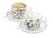 Saeco Caffe Latte Tassen braun 2-er SET 830 109 113