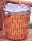Sorrento Ice Bucket and Tongs IN 2432