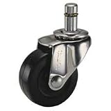 Master Caster Company Products - Standard Casters, 2", Soft Wheel, Stem K, 3/8"Dia x 1"H, CE - Sold as 1 ST - Standard casters are designed for use on office chairs, portable equipment and more. 2" diameter wheels with a dual escalator raceway system bala