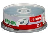 Childrens Toyshop  Electronics : Imation - 25 x DVD-RW 4.7 GB 4x - spindle - storage media