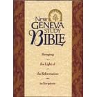 Holy Bible: New Geneva Study Bible, New King James Version (Style No 2992/White)