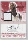 2004-05 Fleer Throwbacks Defining Authentic Jerseys Autographs #JH - Josh Howard/249