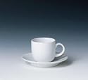 Denby White by Denby Espresso Saucer