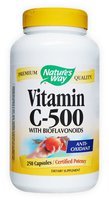 Vitamin C 500 With Bioflavonoids - 250 - Capsule