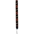 Fender Monogrammed Guitar Strap - Black/Yellow/Red