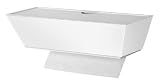 Healthy Shelf Multifold (M-fold) Paper Towel Dispenser, White Contemporary
