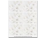 White Calla Lilies Place Cards 60