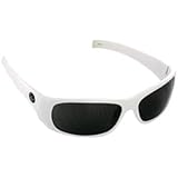Dragon White 'Riff' Sunlgasses w/ Grey Polarized Lens