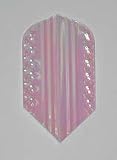 3 sets White SHELL Slim flights - Iridescent - Style 3