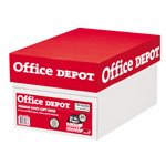 Office Depot(R) Brand White Copy Paper, 20 Lb., 104 Brightness, 8 1/2in. x 14in., Case Of 10 Reams