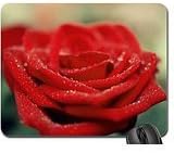 Red Mouse Pad, Mousepad (Flowers Mouse Pad)