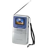 2.5 Handheld Television w/ 68-Channel Air-Ready Tuner