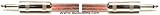 HOSA SPEAKER CABLE, CLEAR INSULATION, 12AWG x2, 15 ft. Uses Jumbo-shell 1/4 Plugs.