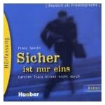Sicher ist nur eins. Stufe A1. CD. book cover