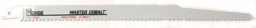 Tools: MK Morse RB125006T05 Bi metal Reciprocating Saw Blade 12 Inch X 3/4 Inch X .050 Inch TPI 6 Wood   5 Pack