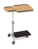 Lap Top Stand (Oak and Black) (40.5H x 30.5W x 15D)