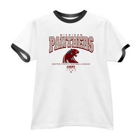 Michigan Panthers Ringer Tee
