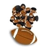 Crocs Accessories Jibbitz Football (Set of 2)