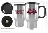 Mississippi State Bulldogs 16 oz. Stainless Steel Travel Mug (Set of Two)